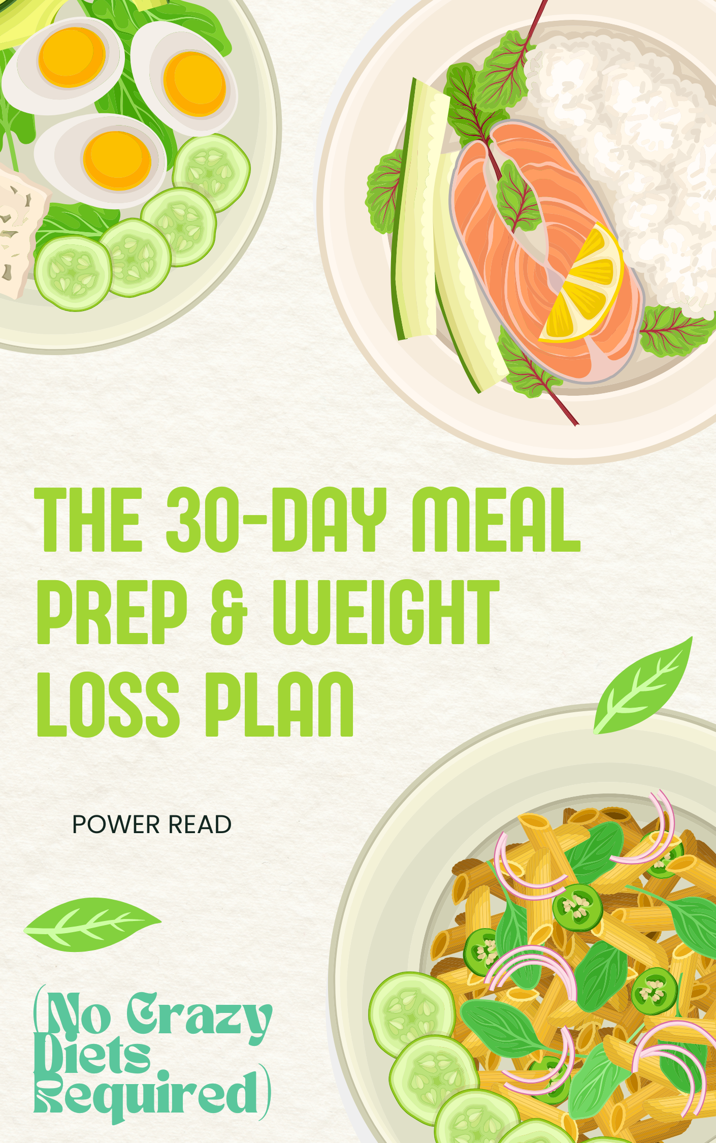 The 30-Day Meal Prep & Weight Loss Plan (No Crazy Diets Required)